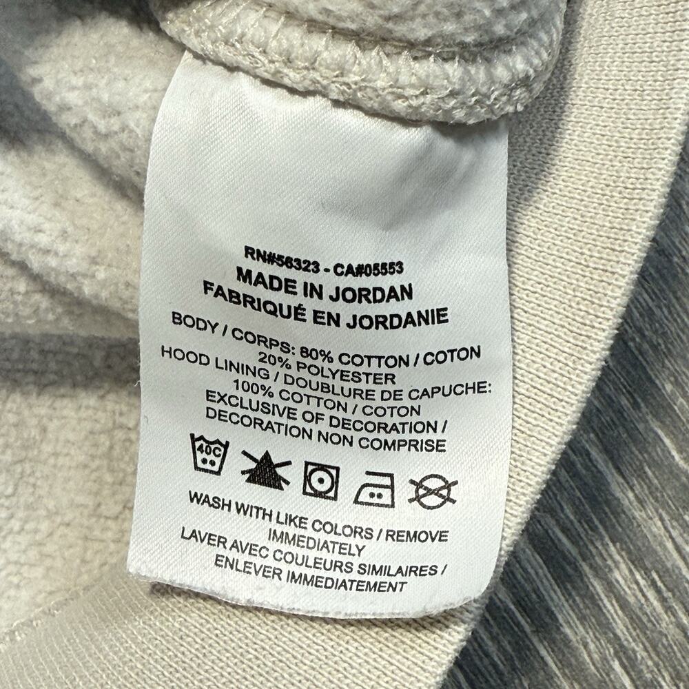 Nike Sportswear Club Fleece Pullover Hoodie Mens Medium Light Bone BV2654-072 - Picture 5 of 9